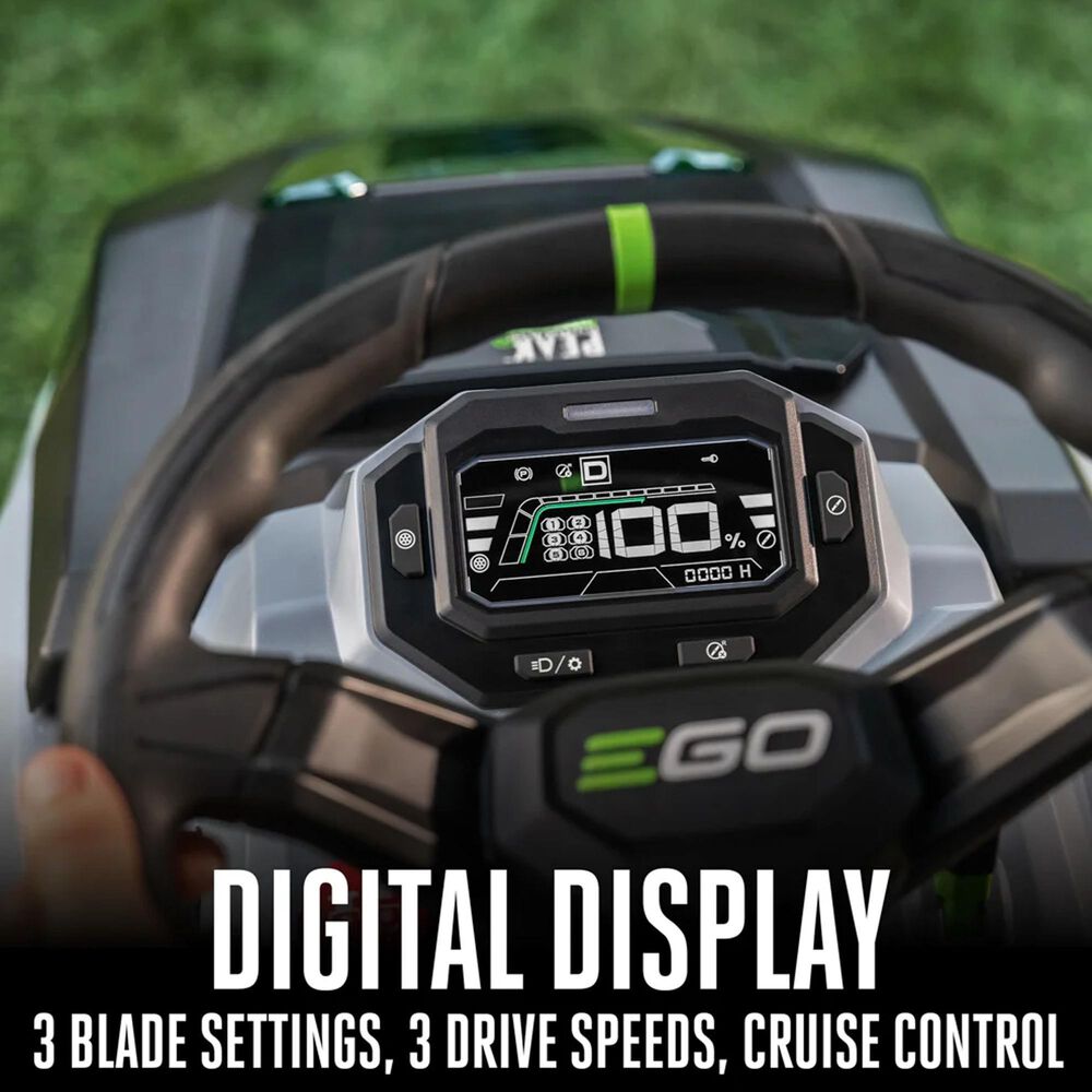 EGO 42&quot; T6 POWER+ Lawn Tractor with 6 x 6.0Ah Batteries, 700W Turbo Charger, and Charging Adapter, , large