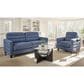 LumiSource Willow Accent Chair in Blue, , large