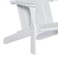 Linon Home Decor Adirondack Patio Chair in White, , large
