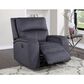 Steve Silver Lovell Power Recliner in Charcoal, , large