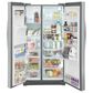 Frigidaire Gallery 22.3 Cu. Ft. Counter Depth Side-By-Side Refrigerator in Stainless Steel, , large