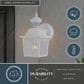 Vaxcel Bedford 5.25" 1-Light Outdoor Motion Sensor Wall Sconce in Textured White, , large