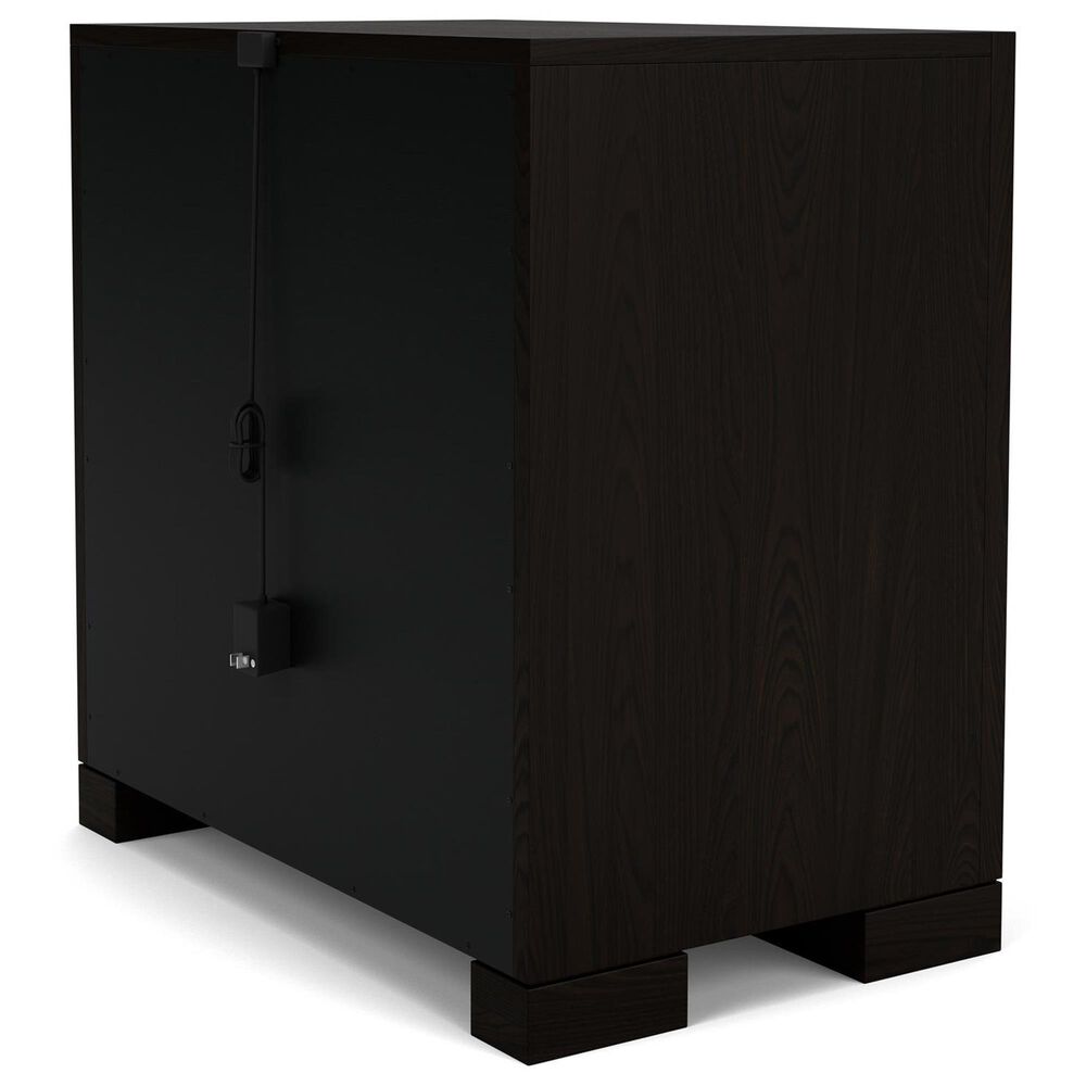 Shannon Hills Lydia Queen Platform Upholstered Bed and 2-Nightstand in Dark Cabernet, , large