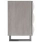 Bernhardt Rune 72" Entertainment Credenza in Bluff and Graphite, , large