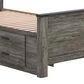 Ashley Frandern Twin Platform Bed with Storage in Warm Gray, , large