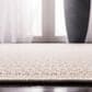 Safavieh Bermuda 5" Square Cream and Beige Indoor/Outdoor Area Performance Rug, , large