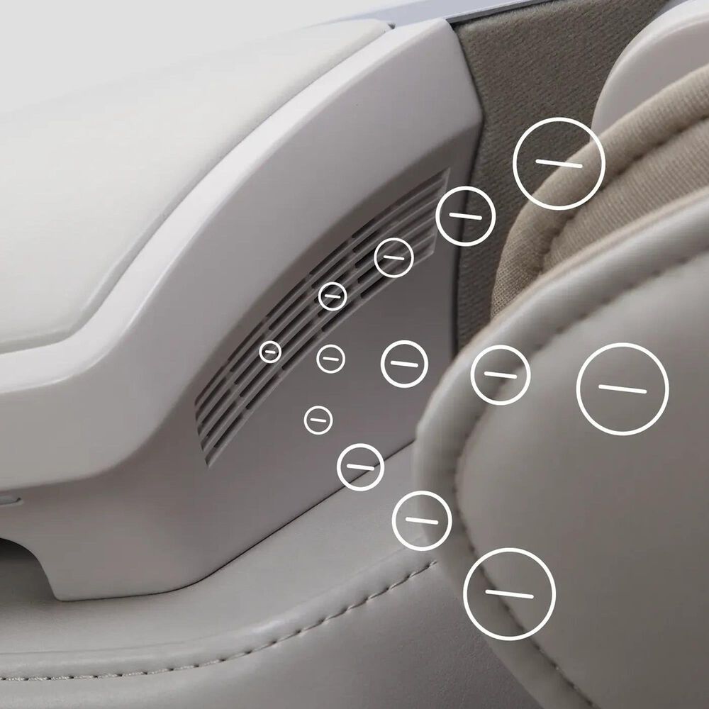 Osaki OS-Pro 4D DuoMax SE Zero Gravity Massage Chair in Stormy Grey, , large