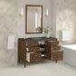 James Martin Vanities Myrrin 48" Vanity in Mid-Century Walnut with 3 cm Charcoal Soapstone Quartz Top, , large