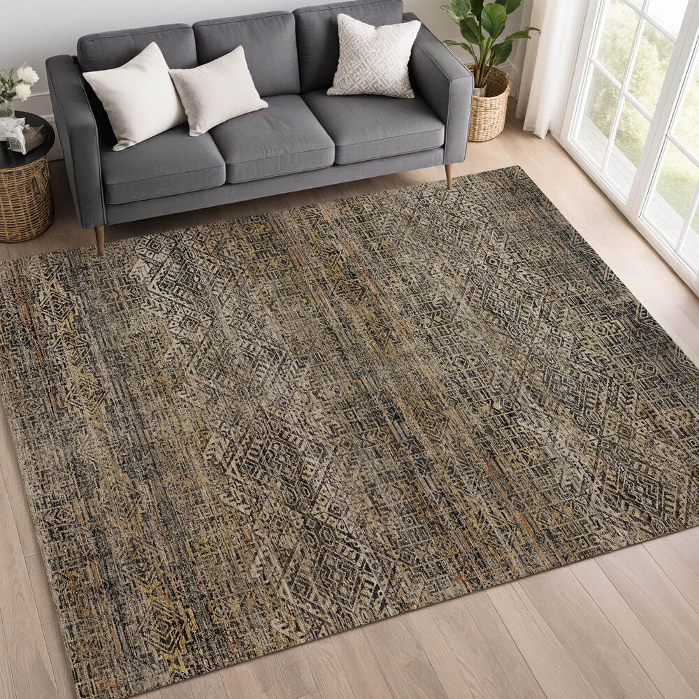 Dalyn Rug Company Vico Black 9' x 12' Area Rug, , large