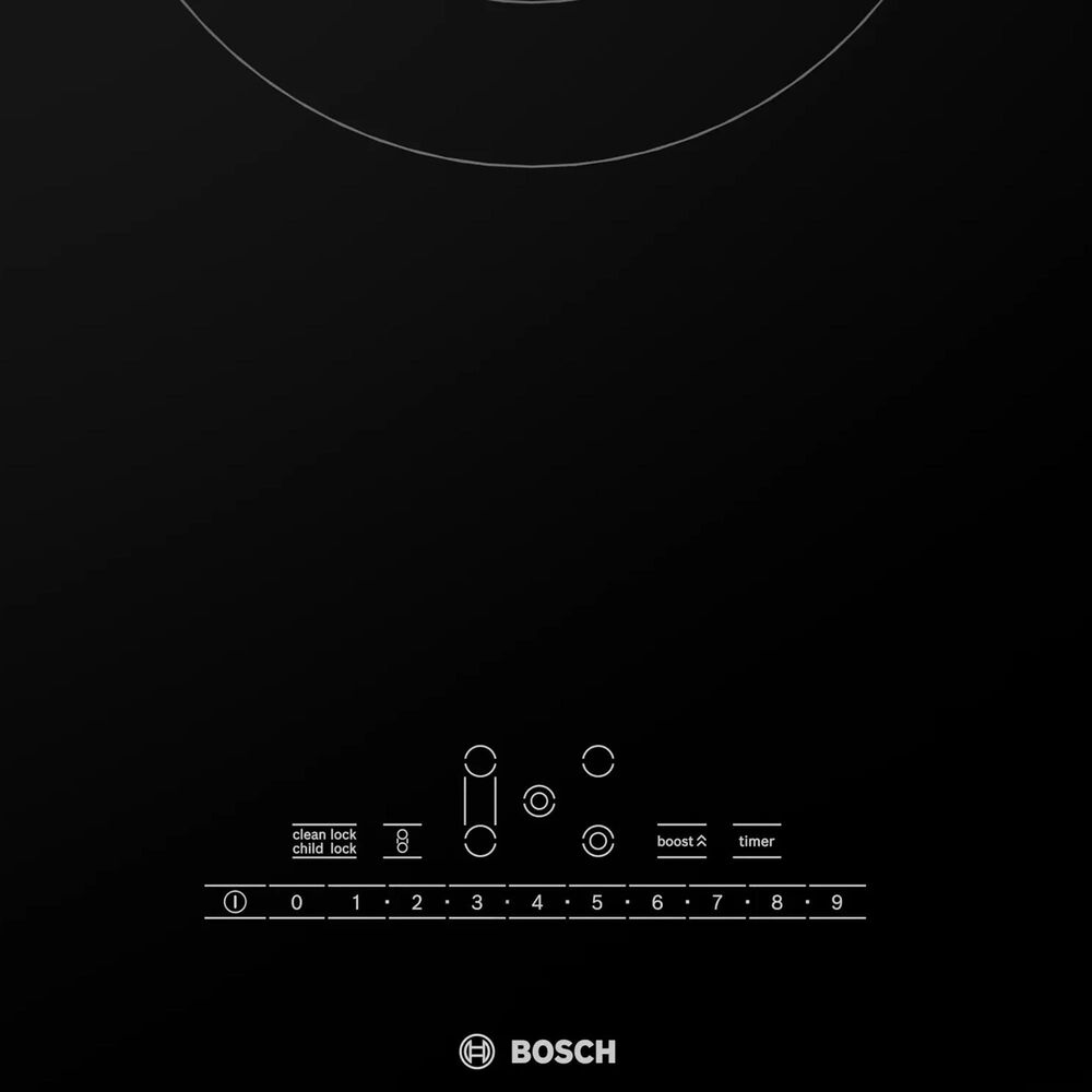 Bosch 800 Series 36&quot; Built-In Electric Cooktop without Frame in Black, , large