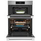 Frigidaire Professional Professional 2-Piece Kitchen Package with 30" Microwave Combination Wall Oven and 30" Gas Cooktop in Stainless Steel, , large