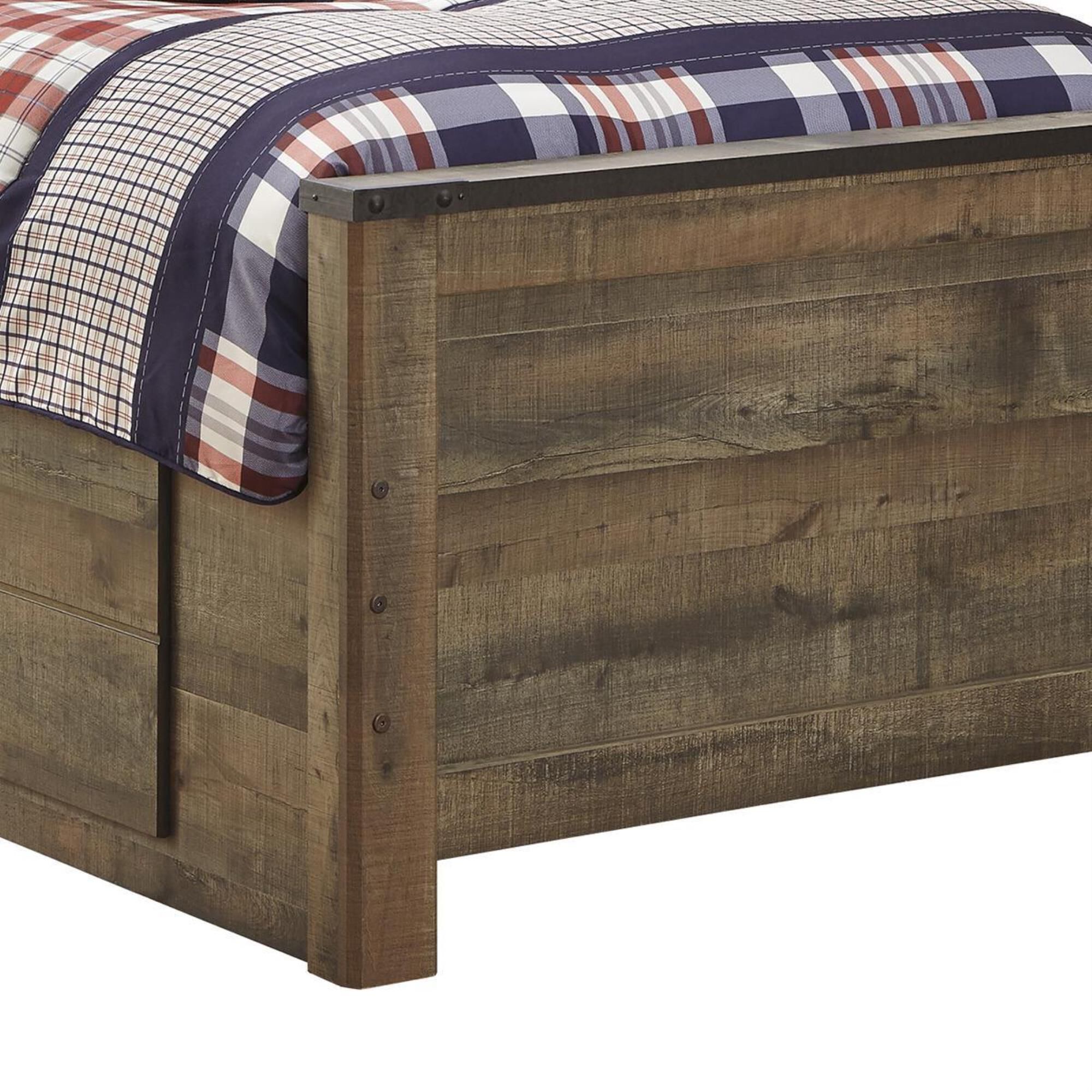 trinell bookcase bed