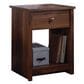 Sauder River Ranch 1-Drawer Nightstand in Grand Walnut, , large