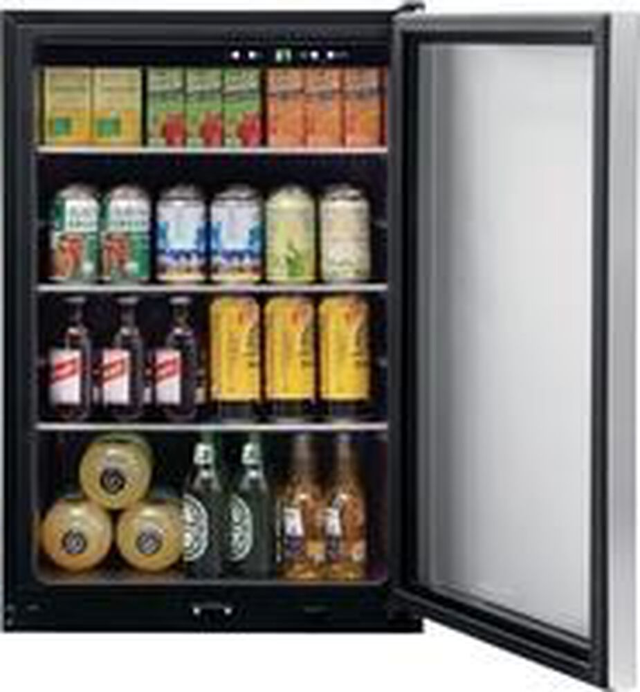 Frigidaire 4.6 Cu. Ft. Beverage Center with Reversible Door in Stainless Steel, , large