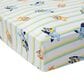 Nojo Baby and Kids Bluey 4-Piece Toddler Bed Set in Blue, Aqua, Yellow and Peach, , large