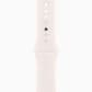 Apple Watch Series 11 (GPS + Cellular) 46mm Gold Titanium Case with Light Blush Sport Band - S/M, , large