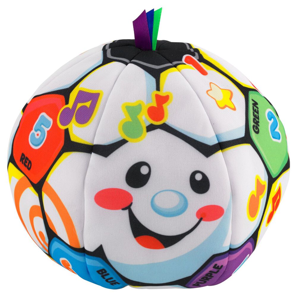 Fisher-Price Laugh and Learn Singing Soccer Ball, , large