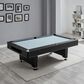 Imperial International 8" Eliminator Pool Table in Slate with Titanium Felt, , large