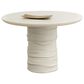 37B Alanya Dining Pedestal Table in Cream, , large