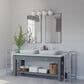 Hunter Hepburn 4-Light Vanity in Brushed Nickel, , large