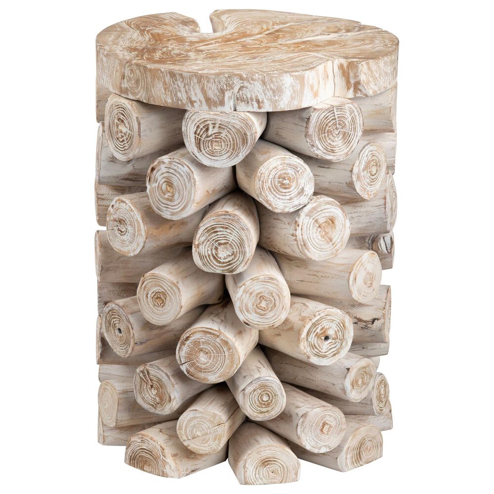 Slatehouse Serendipity Accent Table in Whitewash, , large