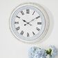 Maple and Jade 22" Wall Clock in White, , large