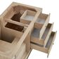 James Martin Vanities Marigot Single 48" Single Vanity in Sun-washed Oak with 3 cm Ethereal Noctis Quartz Top, , large
