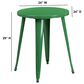 Flash Furniture 24" Round Table in Green, , large