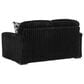 Ashley Midnight-Madness Stationary Loveseat in Onyx, , large