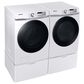 Samsung 7.5 Cu. Ft. Capacity Electric Dryer with Steam in White, , large