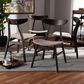 Baxton Studio Britte Side Chair with Beige Cushion in Dark Oak Brown (Set of 4), , large