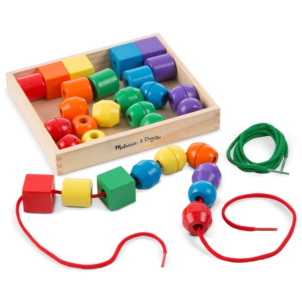 Melissa & Doug Primary Lacing Beads, , large