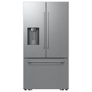 Samsung Bespoke AI 29 Cu. Ft. French Door Refrigerator with Zero Clearance Fit and Sphere Ice in Fingerprint Resistant Stainless Steel, , large