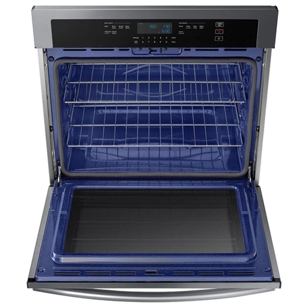 Samsung 30&quot; Single Wall Oven with Wi-Fi in Black Stainless Steel, , large