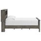 Ashley Frandern Full Bookcase Panel Bed in Warm Gray, , large