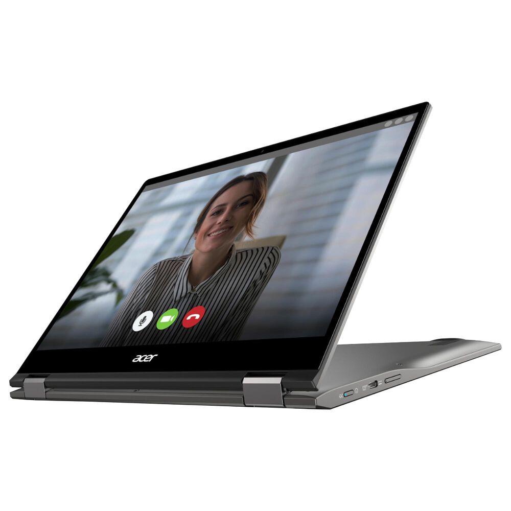 Acer 13.5" Chromebook Spin 513 Convertible Laptop | ARM Cortex A78 - 8GB RAM - Mali-G57 MC5 Graphics - 128GB SSD in Gray, , large