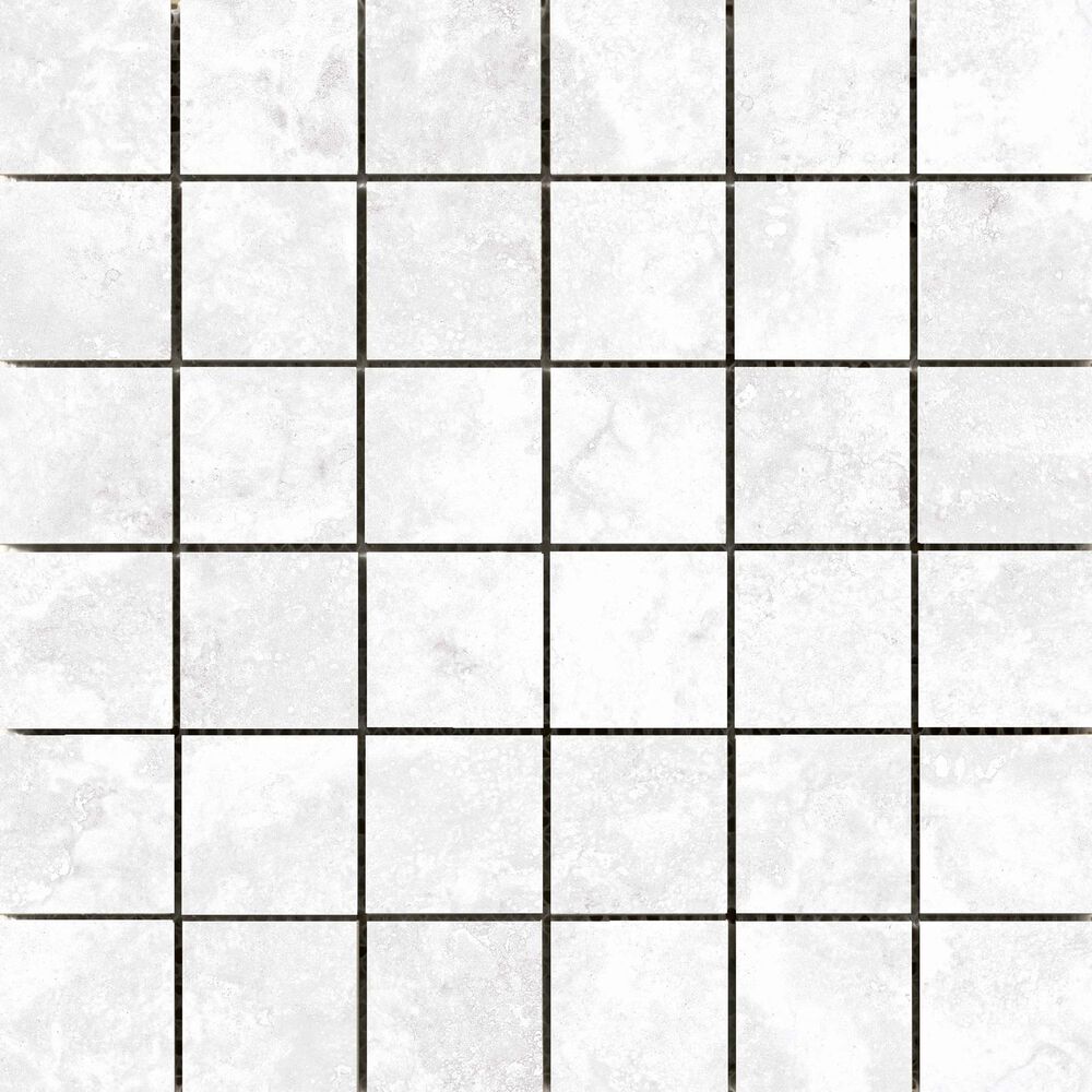 Emser Residenza Crosscut 2" x 2" Square on 12" x 12" Ceramic Mosaic Sheet, , large