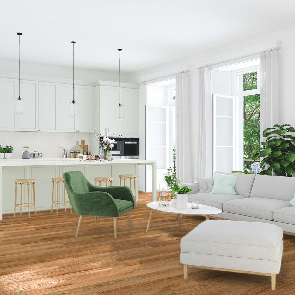 Lauzon Classics Natural 4 1/4" Red Oak Solid Hardwood, , large