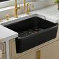 Kohler Ironridge 34" Undermount Single-Bowl Farmhouse Kitchen Sinks in Black, , large
