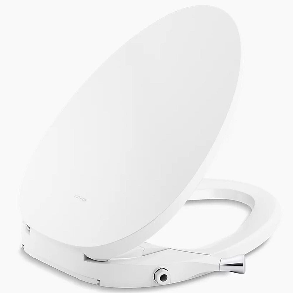 Kohler PureWash 17&quot; M300 Elongated Manual Bidet Toilet Seat in White, , large
