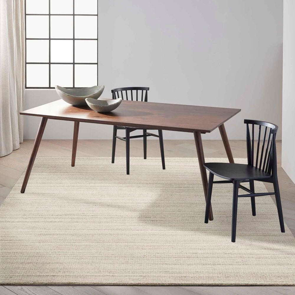 Nourison Abrash 8&#39;6&quot; x 11&#39;6&quot; Ivory and Grey Area Rug, , large