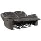 Steve Silver Katrine Manual Reclining Loveseat in Charcoal, , large