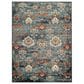 Amer Rugs Allure 8"9" x 11"9" Teal Blue Area Rug, , large