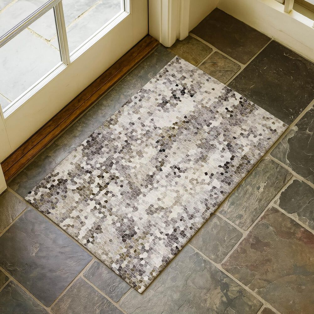 Dalyn Rug Company Lumara LM5 Putty 1'8" x 2'6" Area Rug, , large