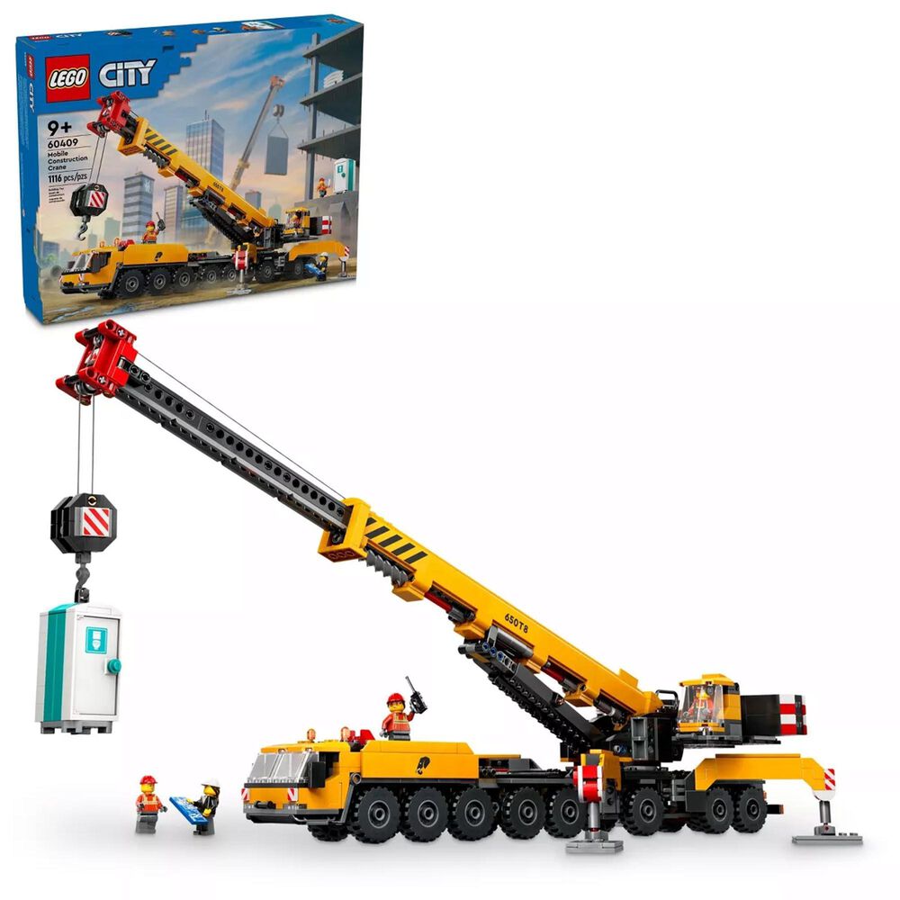 LEGO Yellow Mobile Construction Crane, , large