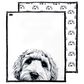 Pavilion Animal Antics Dog Royal Plush Blanket in White, , large