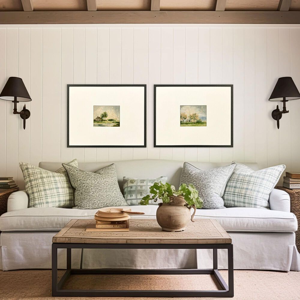 Paragon 23" x 29" In The Meadows III Wall Art Set in Green (Set of 2), , large