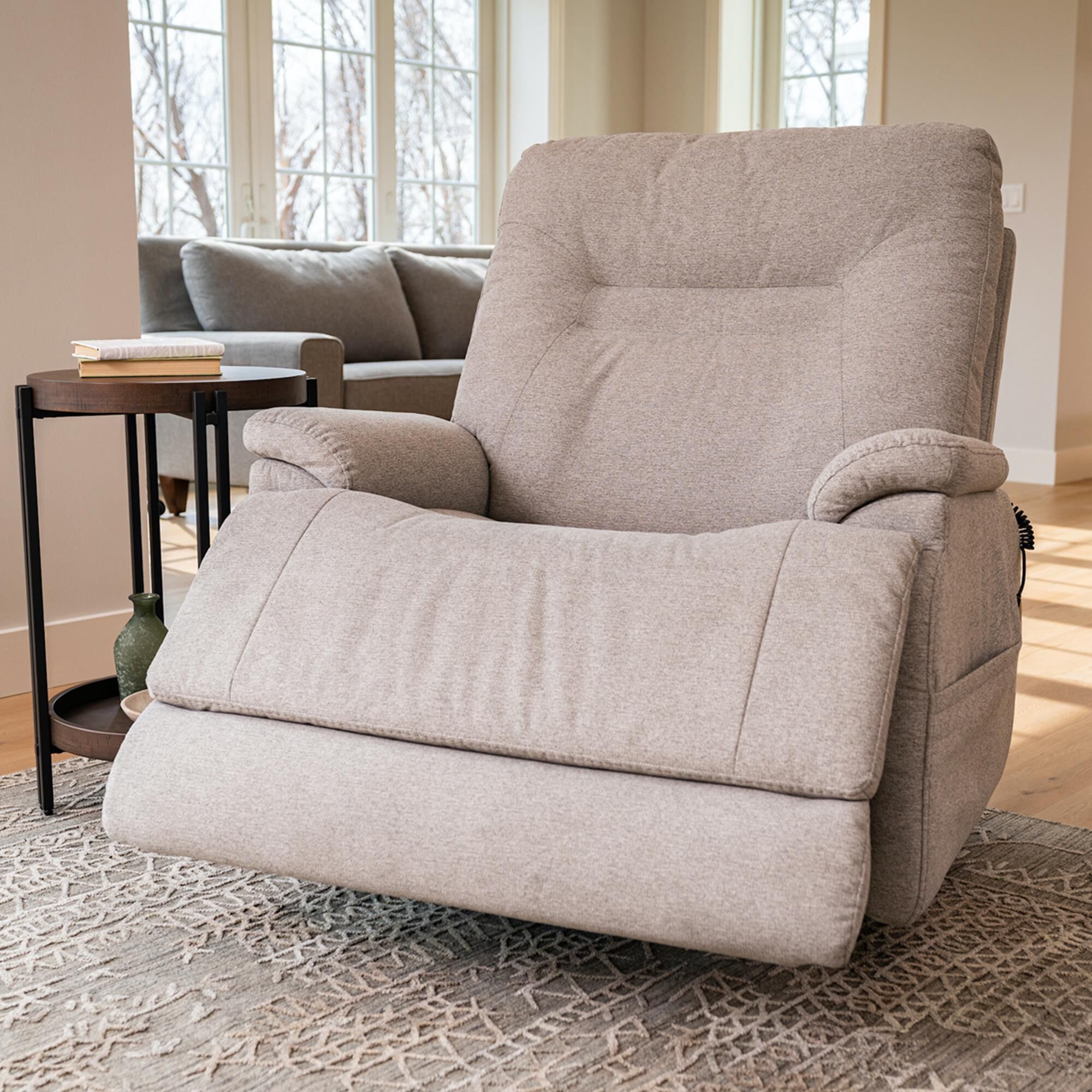 Flexsteel Zecliner Model 2 Power Recliner in Dove