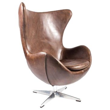 Moe"s Home Collection Swivel Club Chair, , large