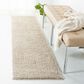 Safavieh August Shag AUG561B 2" x 8" Beige Runner, , large